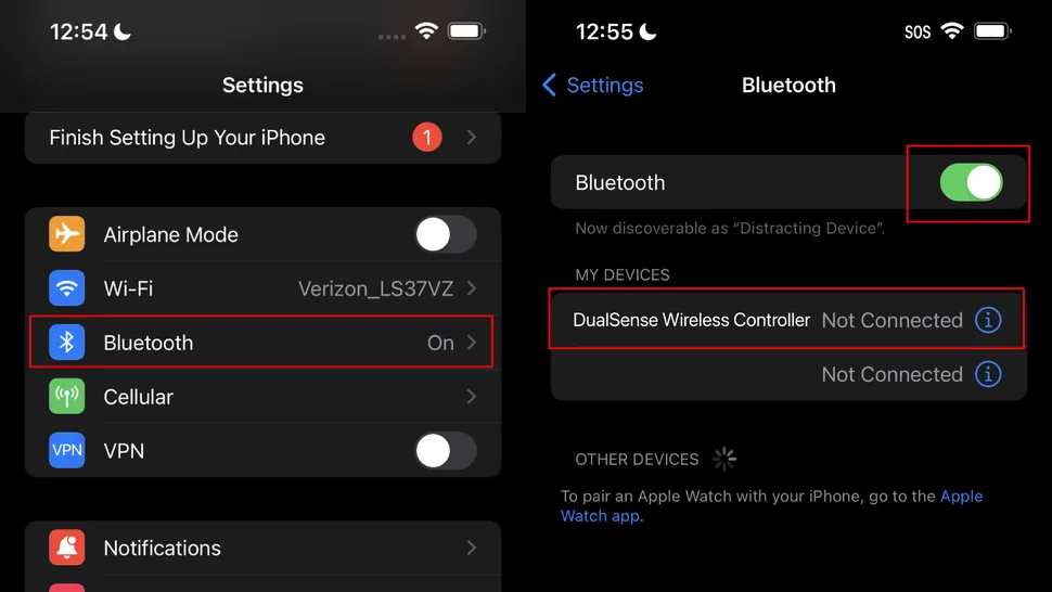 PS5 kontrol cihazı iPhone'a nasıl bağlanır